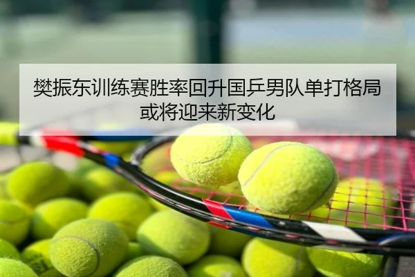 樊振东训练赛胜率回升国乒男队单打格局或将迎来新变化